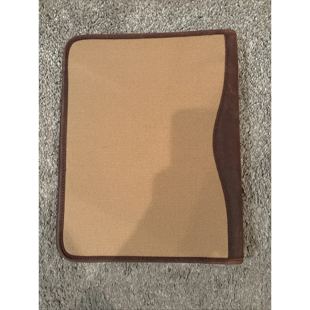 Canyon Outback Leather Meeting Portfolio Brown 12.5 x 9.75